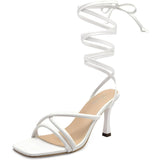 Women's Strappy Heeled Sandals XZP0028