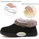 MISHANSHA Women Warm Non-slip Indoor Cotton Slippers M100