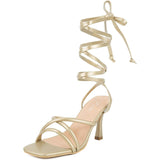 Women's Strappy Heeled Sandals XZP0028