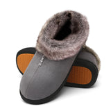 MISHANSHA Women Warm Non-slip Indoor Cotton Slippers M100